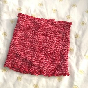 Brandy Melville John galt scrunchie tube top